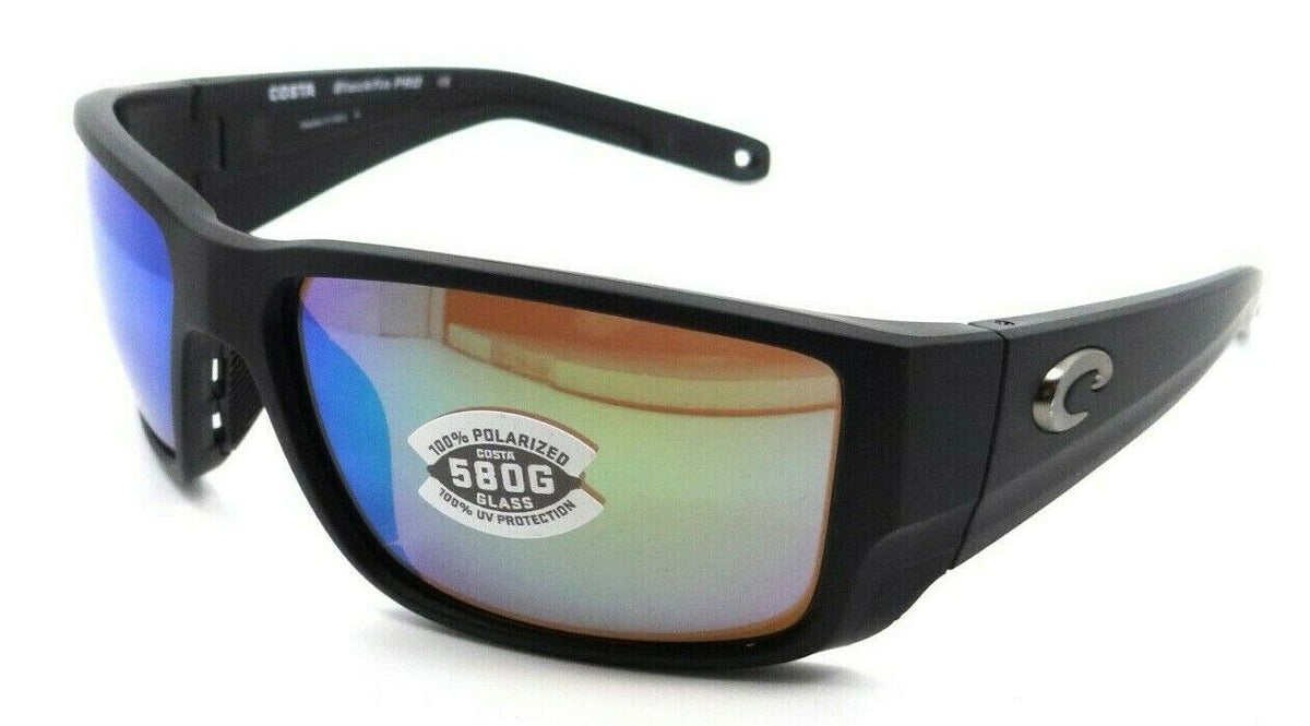 Costa Del Mar Sunglasses Blackfin Pro 60-16-121 Matte Black / Green Mirror 580G-0097963887311-classypw.com-1