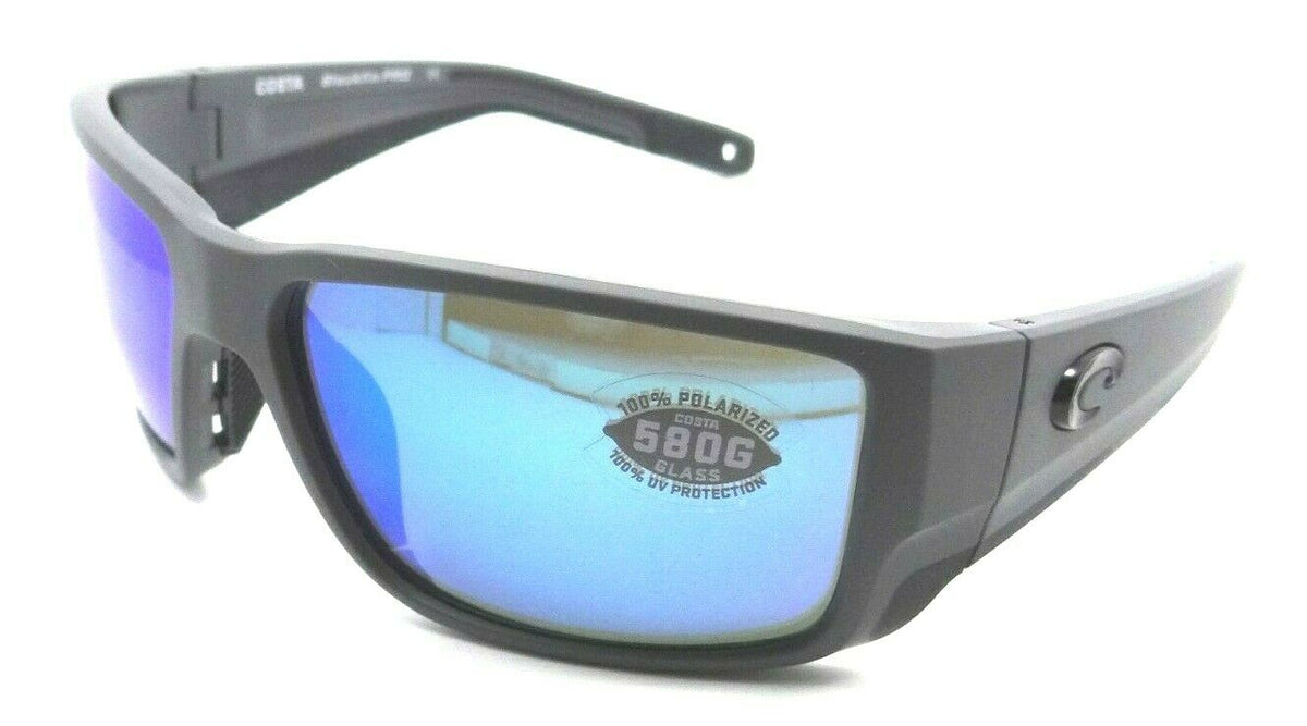 Costa Del Mar Sunglasses Blackfin Pro 60-16-121 Matte Gray / Blue Mirror 580G-0097963887380-classypw.com-1