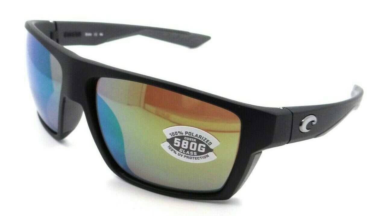 Costa Del Mar Sunglasses Bloke Matte Black - Matte Gray / Green Mirror 580G-097963554299-classypw.com-1