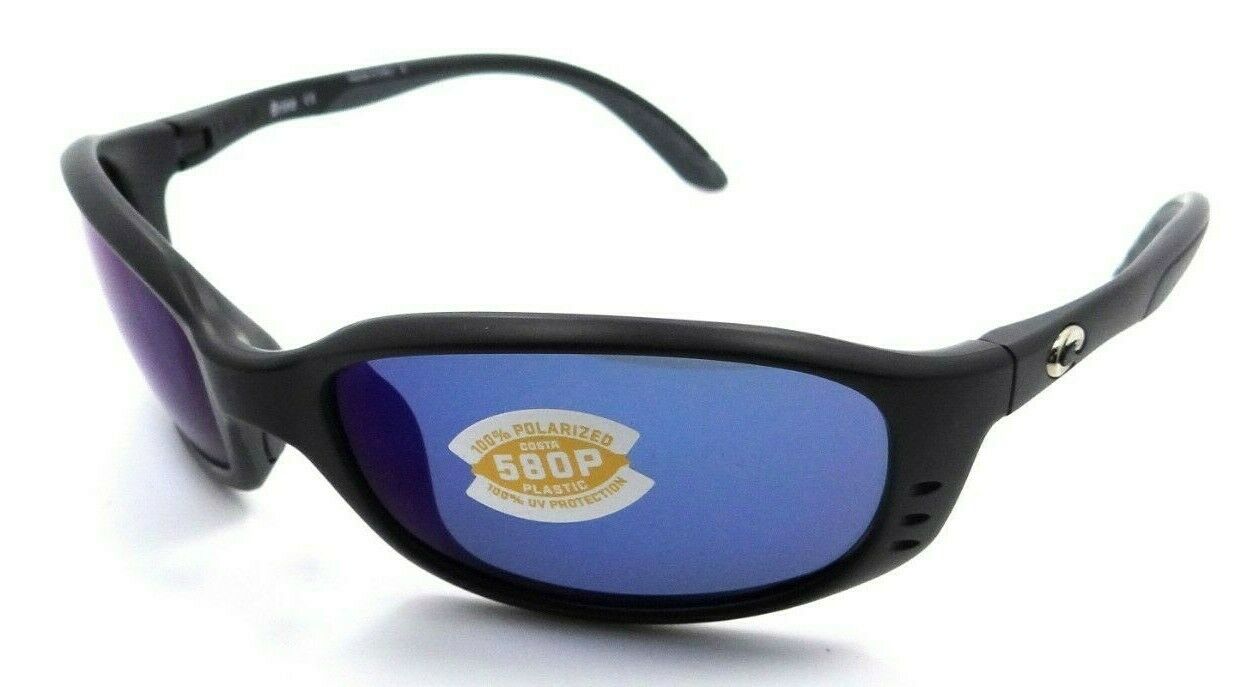 Costa Del Mar Sunglasses Brine 59-18-130 Matte Black / Blue Mirror 580P-0097963515542-classypw.com-1