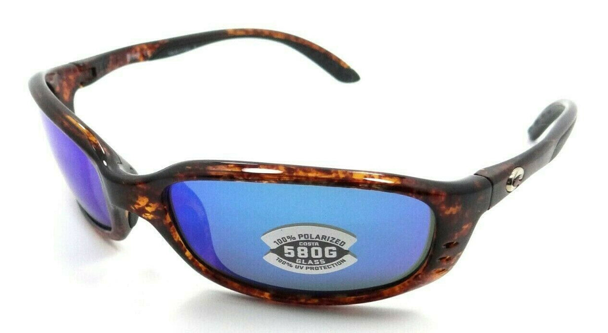 Costa Del Mar Sunglasses Brine 59-18-130 Tortoise / Blue Mirror 580G Glass-097963040686-classypw.com-1