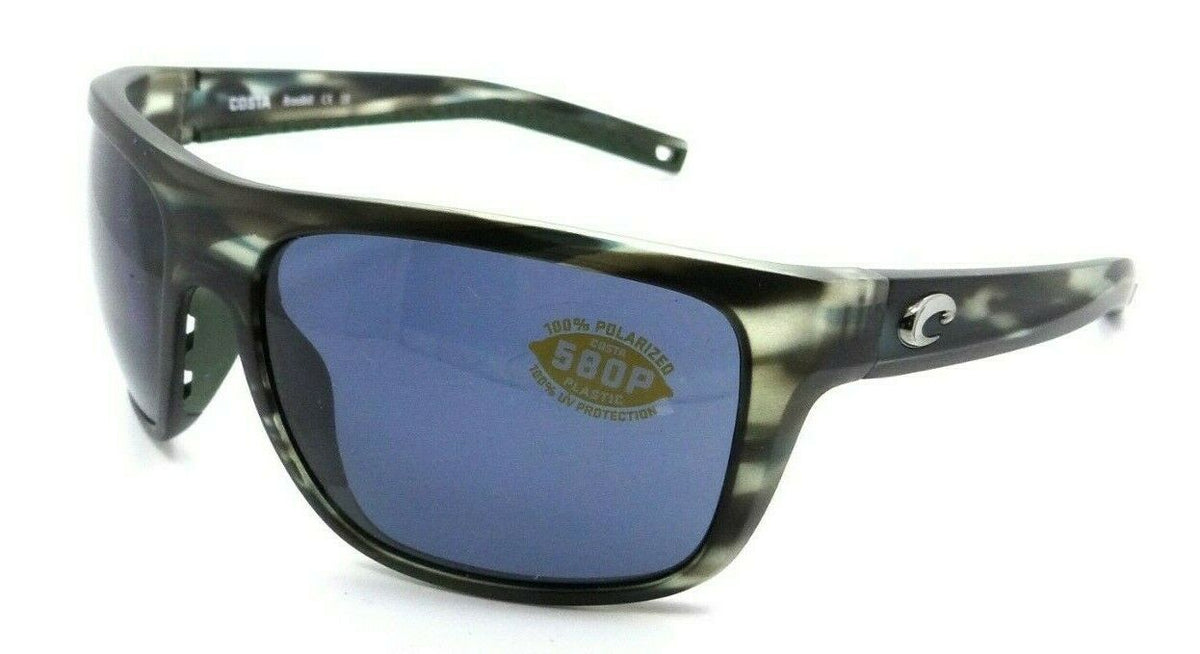 Costa Del Mar Sunglasses Broadbill 06S9021-0461 61-17-118 Matte Reef / Gray 580P-097963811903-classypw.com-1