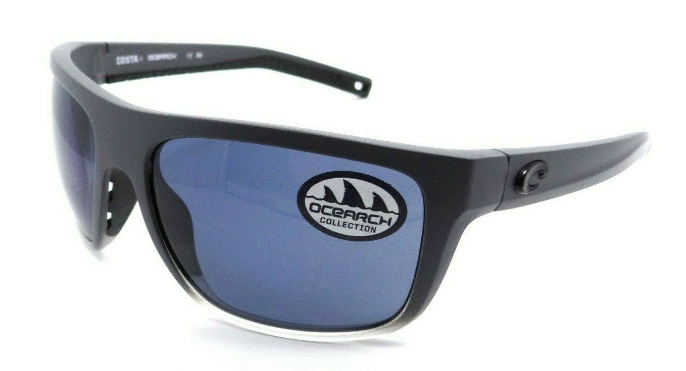 Costa Del Mar Sunglasses Broadbill 61-17-118 Ocearch Matte Fog Gray / Gray 580P-097963826815-classypw.com-1