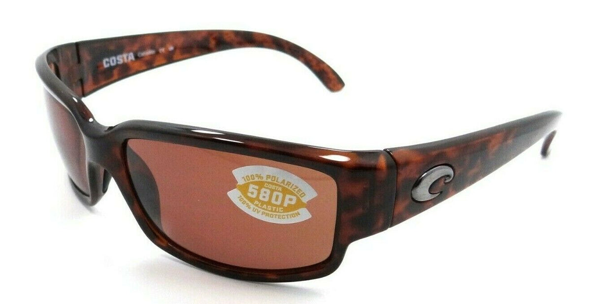 Costa Del Mar Sunglasses Caballito 06S9025-0159 59-15-134 Tortoise / Copper 580P-097963474924-classypw.com-1