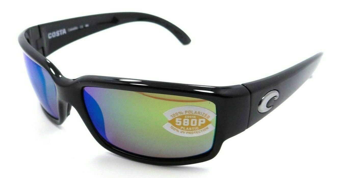 Costa Del Mar Sunglasses Caballito 06S9025 59-15-134 Black / Green Mirror 580P-0097963532525-classypw.com-1