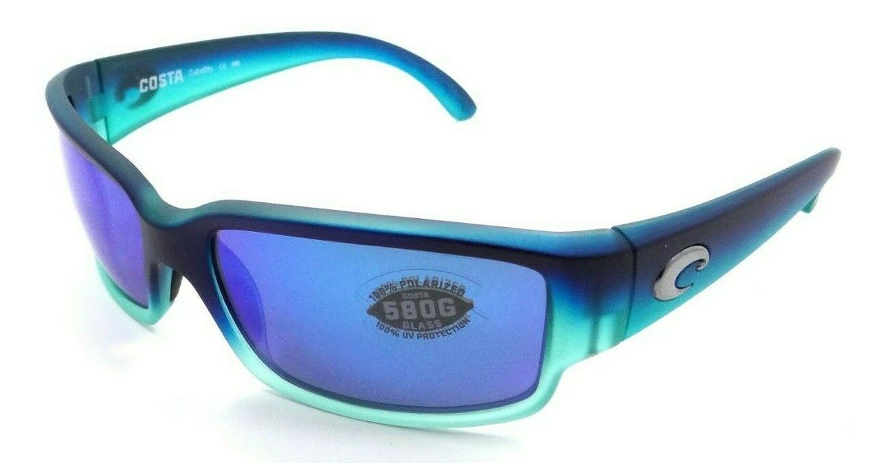 Costa Del Mar Sunglasses Caballito Matte Caribbean Fade / Blue Mirror 580G Glass-0097963530170-classypw.com-1