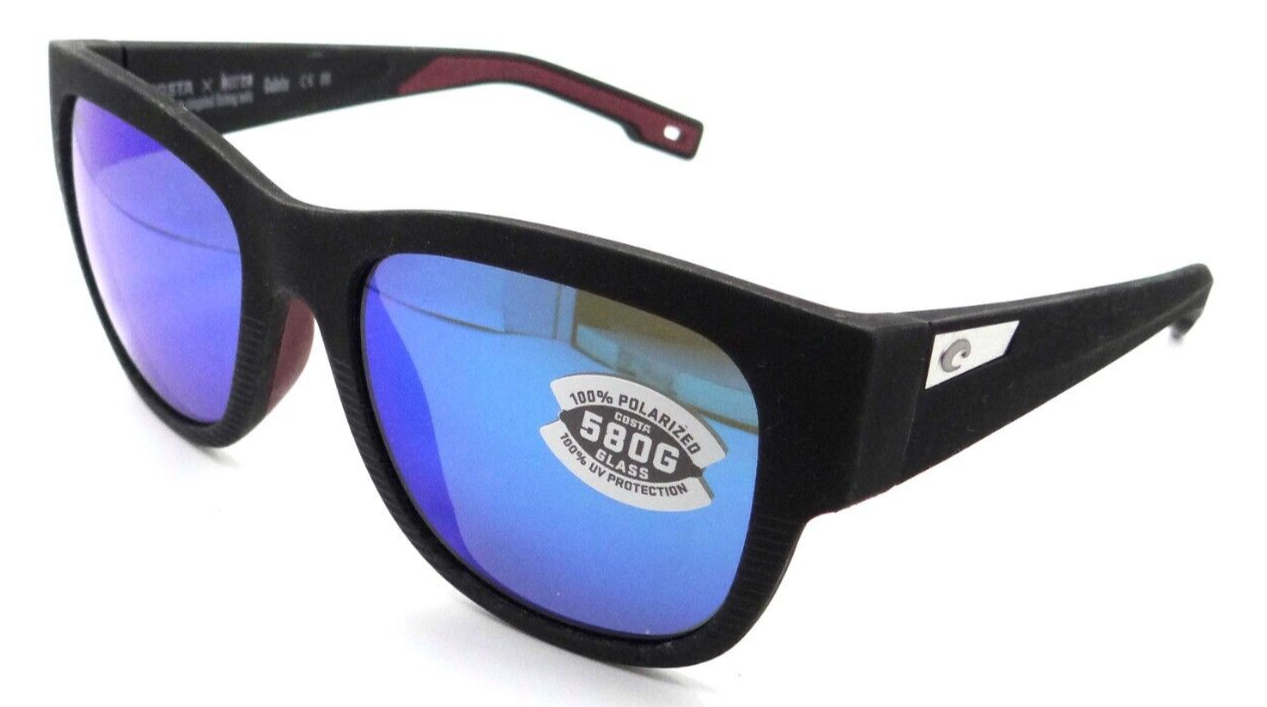 Costa Del Mar Sunglasses Caleta 55-19-139 Net Black / Blue Mirror 580G Glass