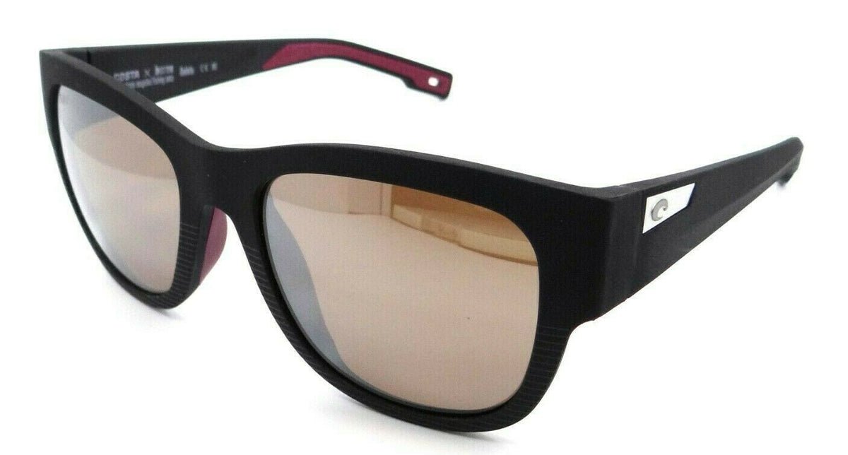Costa Del Mar Sunglasses Caleta 55-19-139 Net Black / Gray Silver Mirror 580G-097963862141-classypw.com-1
