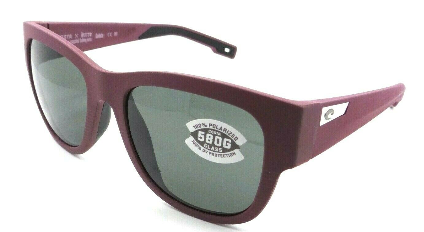 Costa Del Mar Sunglasses Caleta 55-19-139 Net Plum / Gray 580G Glass-097963862127-classypw.com-1