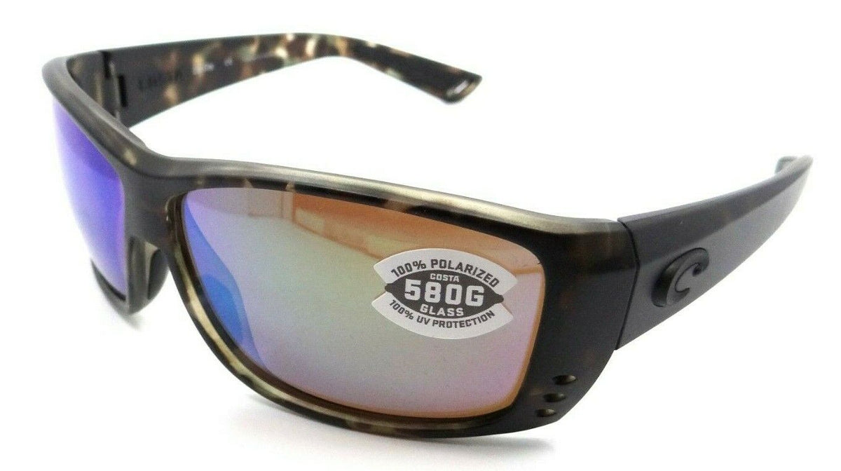 Costa Del Mar Sunglasses Cat Cay 61-10-125 Wetlands / Green Mirror 580G Glass-097963905107-classypw.com-1