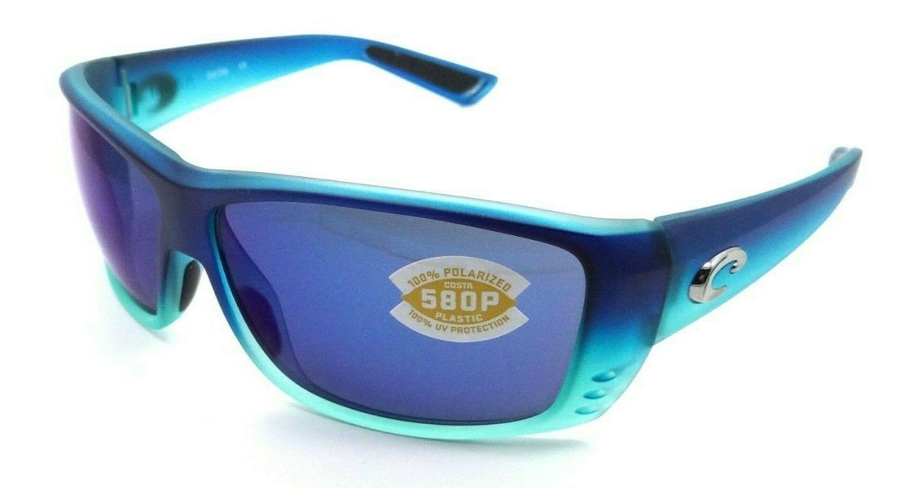 Costa Del Mar Sunglasses Cat Cay Matte Caribbean Fade / Blue Mirror 580P-097963529921-classypw.com-1