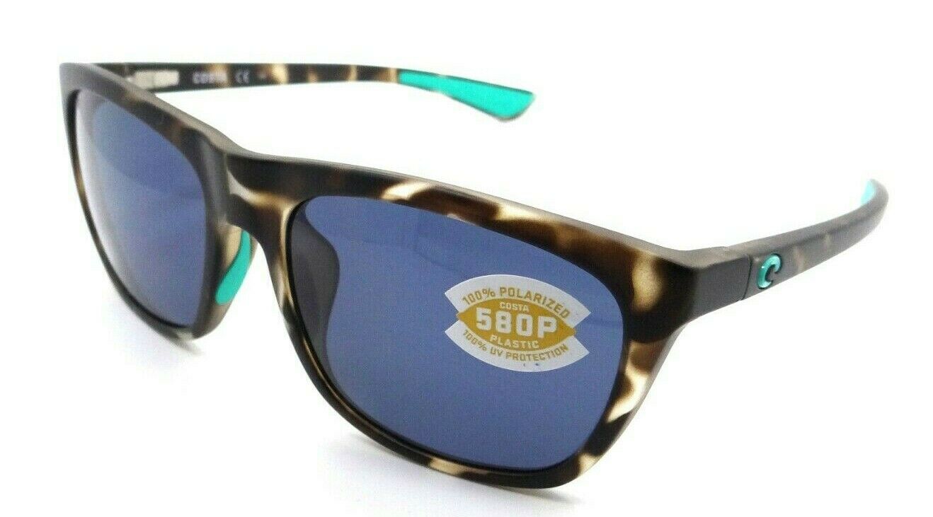 Costa Del Mar Sunglasses Cheeca 57-17-125 Matte Shadow Tortoise / Gray 580P-097963812931-classypw.com-1