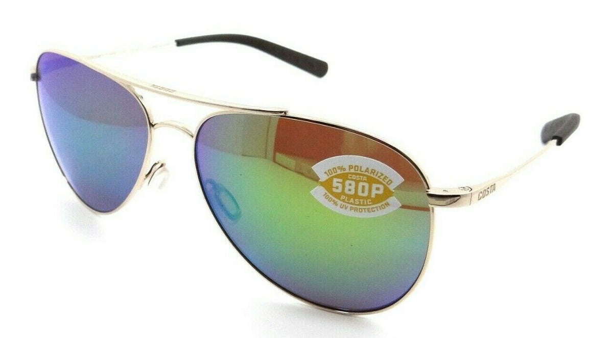 Costa Del Mar Sunglasses Cook COO 126 OGMP Gold / Green Mirror 580P Titanium-097963554558-classypw.com-1