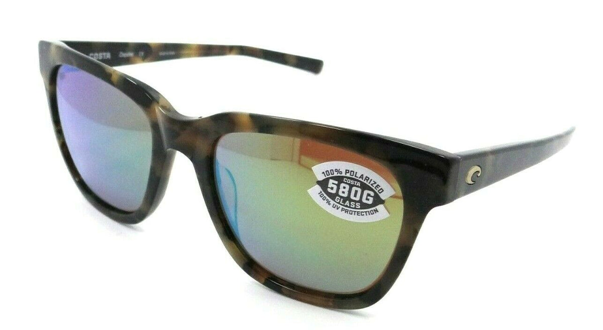 Costa Del Mar Sunglasses Coquina Shiny Vintage Tortoise/Copper Green Mirror 580G-097963819879-classypw.com-1