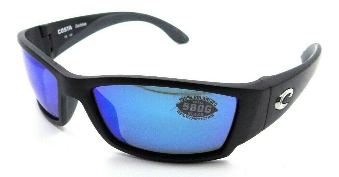 Costa Del Mar Sunglasses Corbina 61-18-125 Black / Blue Mirror 580G Glass-097963464536-classypw.com-1