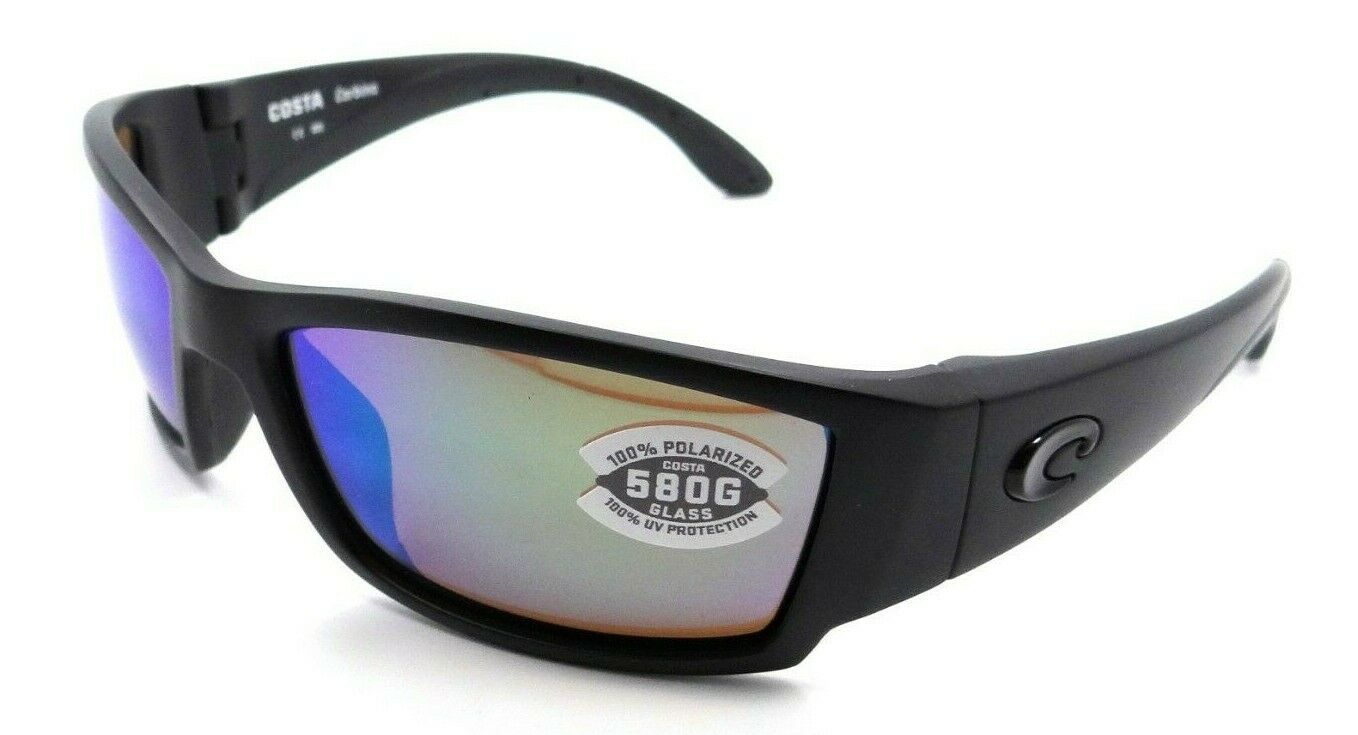 Costa Del Mar Sunglasses Corbina 61-18-125 Blackout / Green Mirror 580G Glass-097963494762-classypw.com-1