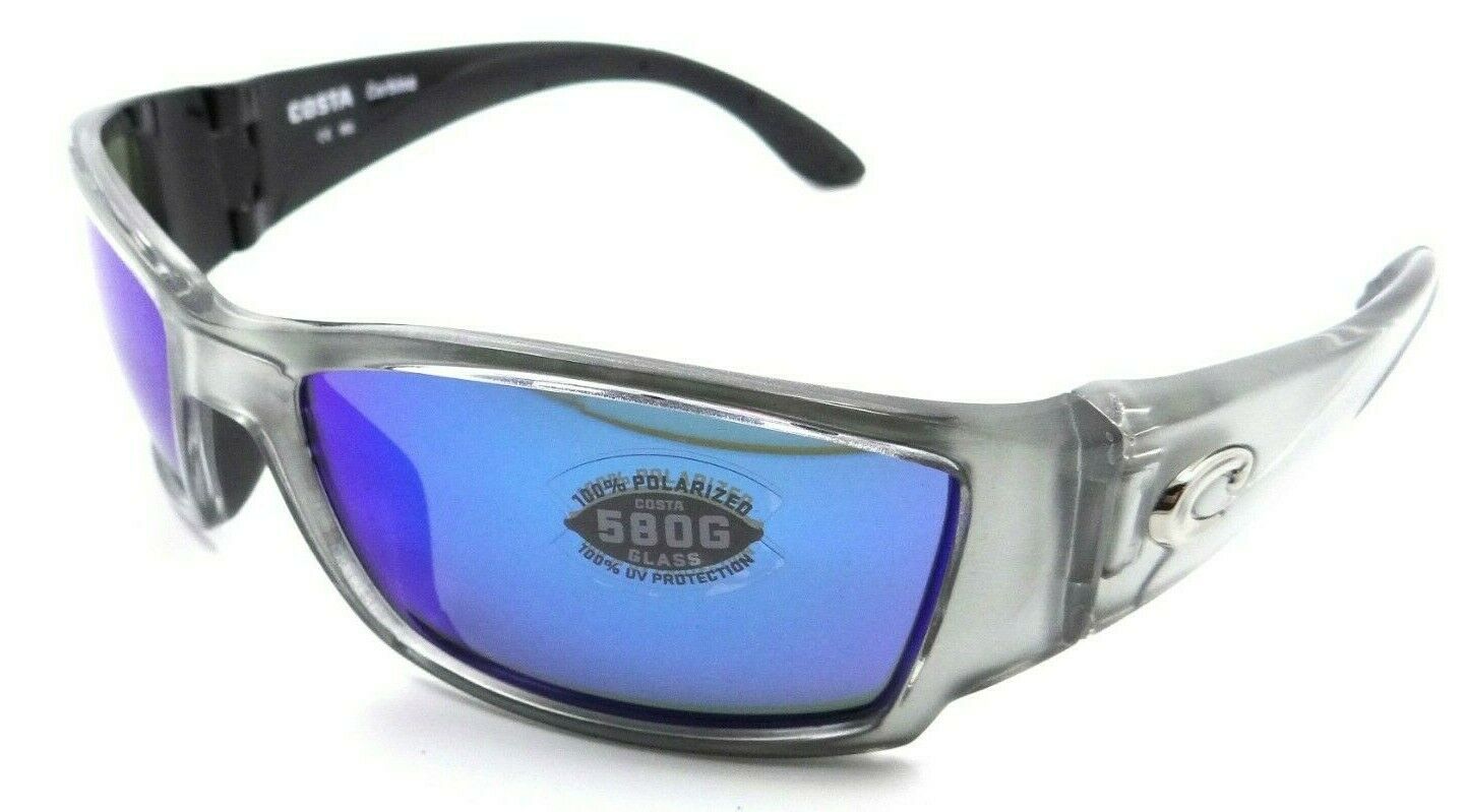 Costa Del Mar Sunglasses Corbina 61-18-125 Silver / Blue Mirror 580G Glass-0097963464697-classypw.com-1