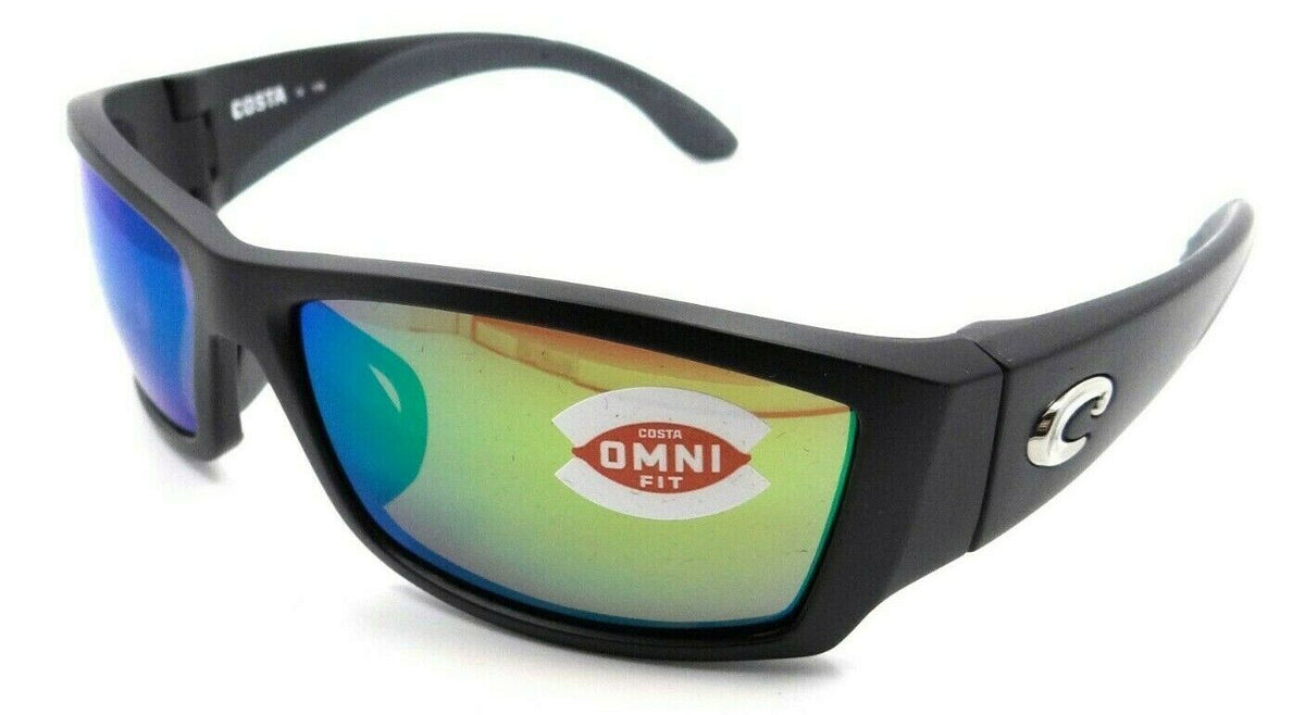 Costa Del Mar Sunglasses Corbina Matte Black / Green Mirror 580P Global Fit-097963538343-classypw.com-1