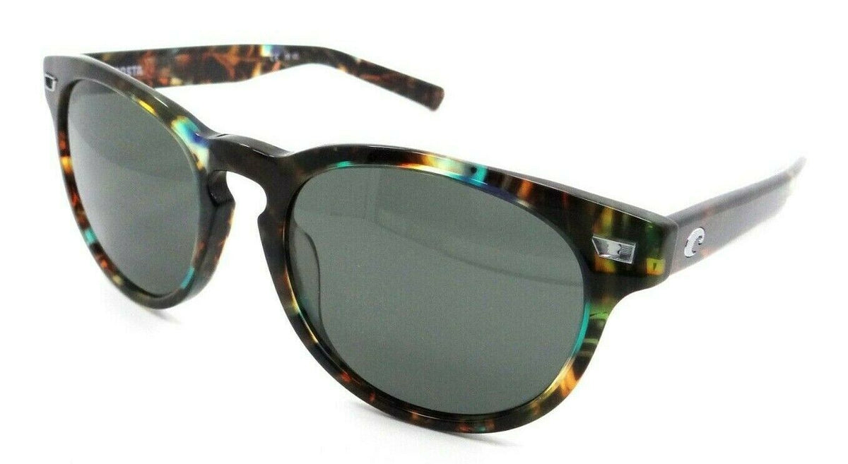 Costa Del Mar Sunglasses Del Mar DEL 204 Shiny Ocean Tortoise / Gray 580G Glass-097963776363-classypw.com-1