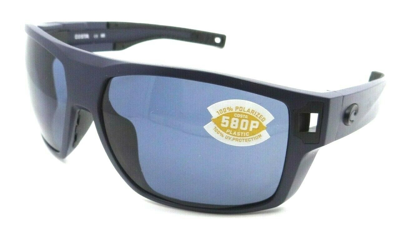 Costa Del Mar Sunglasses Diego 62-14-113 Matte Midnight Blue / Gray 580P-097963837712-classypw.com-1