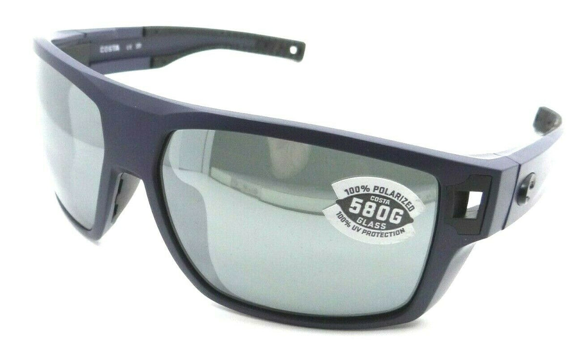 Costa Del Mar Sunglasses Diego 62-15-117 Midnight Blue / Gray Silver Mirror 580G-097963837729-classypw.com-1