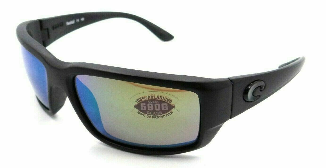 Costa Del Mar Sunglasses Fantail 59-14-127 Blackout / Green Mirror 580G Glass-0097963498159-classypw.com-1