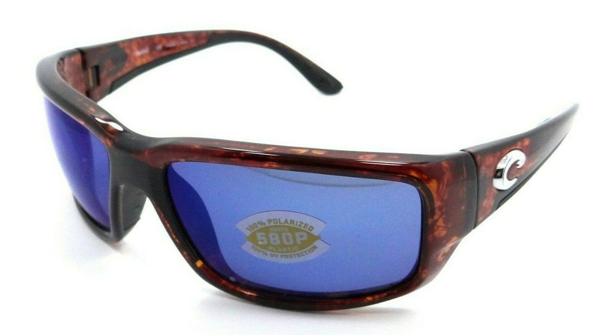 Costa Del Mar Sunglasses Fantail 59-14-127 Tortoise / Blue Mirror 580P-097963517195-classypw.com-1