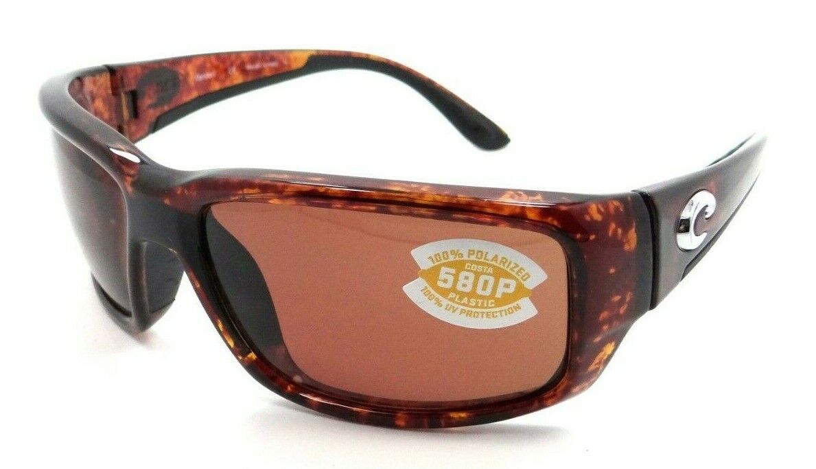 Costa Del Mar Sunglasses Fantail 59-14-127 Tortoise / Copper 580P-0097963477147-classypw.com-1
