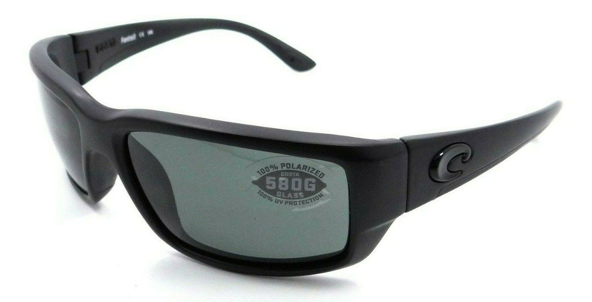 Costa Del Mar Sunglasses Fantail 59-16-120 Blackout / Gray 580G Glass-097963498142-classypw.com-1