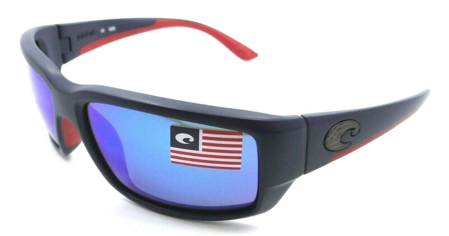 Costa Del Mar Sunglasses Fantail 59-16-120 Matte Freedom Fade / Blue Mirror 580G-097963855785-classypw.com-1