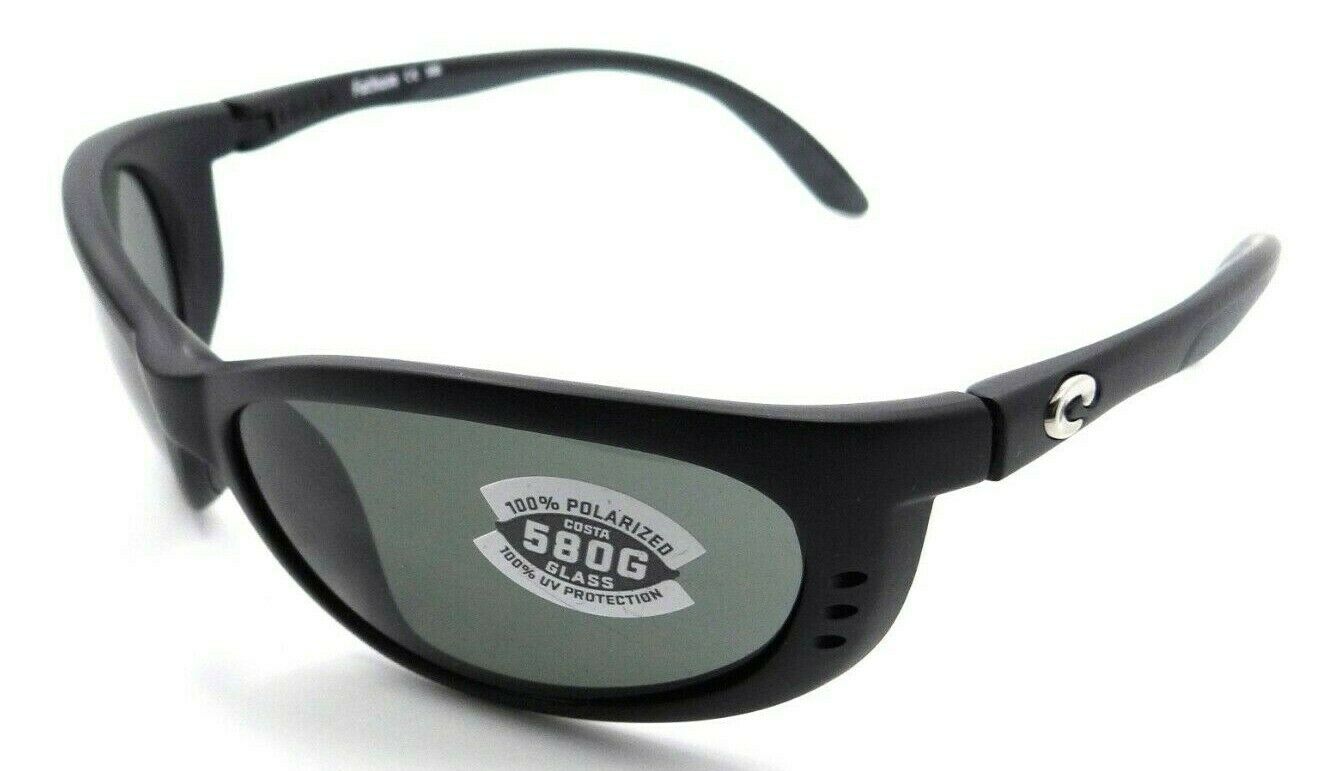 Costa Del Mar Sunglasses Fathom 06S9058-1161 61-16-118 Black / Gray 580G Glass-097963831239-classypw.com-1