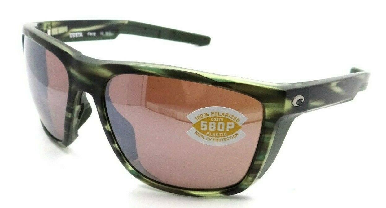 Costa Del Mar Sunglasses Ferg 59-16-125 Matte Reef / Copper Silver Mirror 580P-0097963844376-classypw.com-1