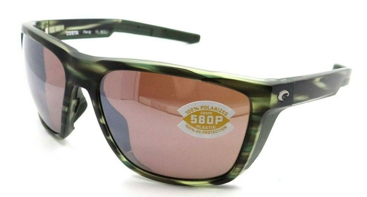 Costa Del Mar Sunglasses Ferg 59-16-125 Matte Reef / Copper Silver Mirror 580P-0097963844376-classypw.com-1