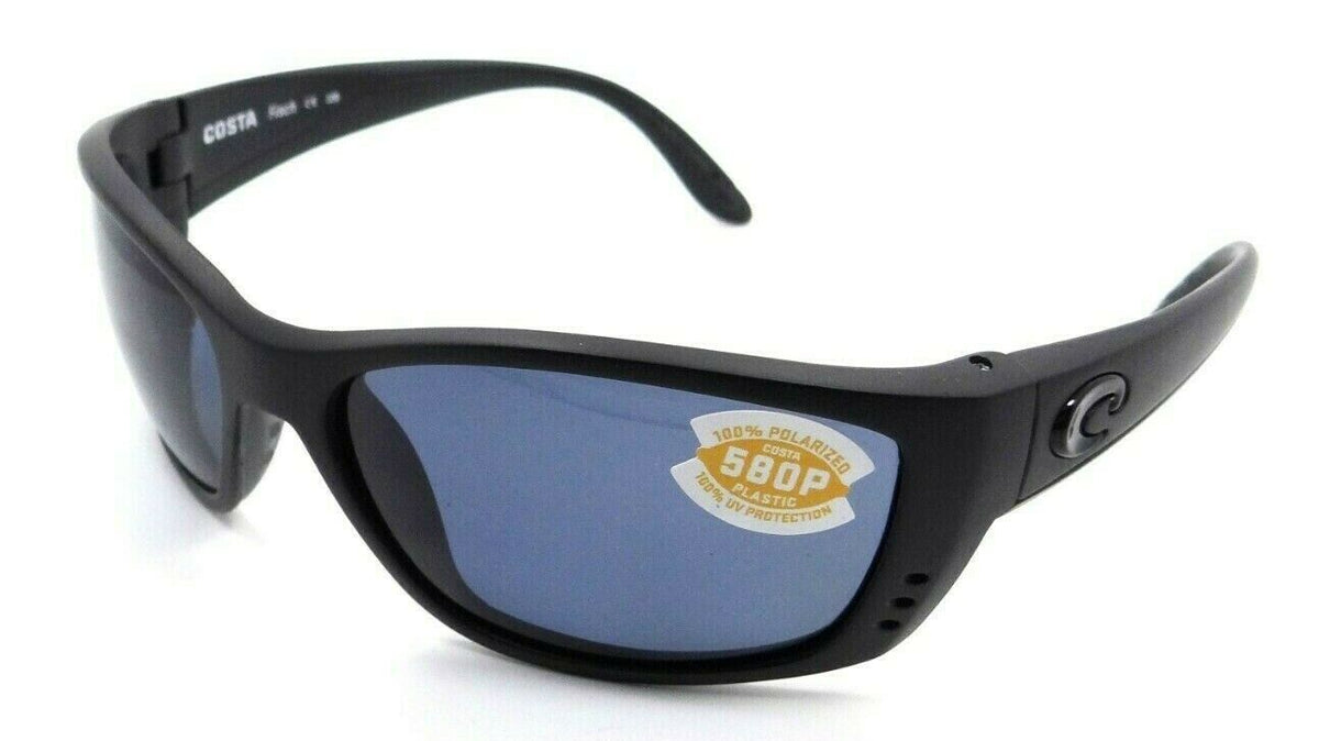 Costa Del Mar Sunglasses Fisch 06S9054-0164 64-17-140 Blackout / Gray 580P-097963495752-classypw.com-1