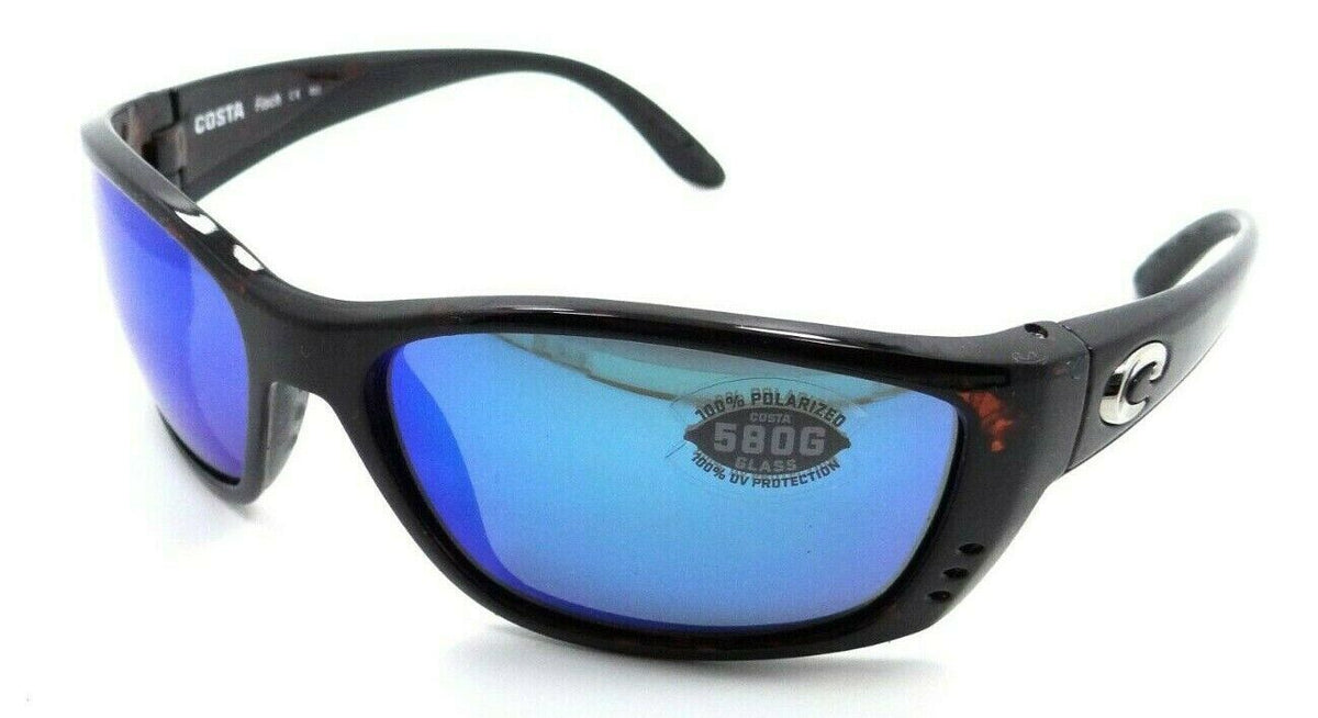 Costa Del Mar Sunglasses Fisch 64-17-140 Tortoise / Blue Mirror 580G Glass-097963465496-classypw.com-1