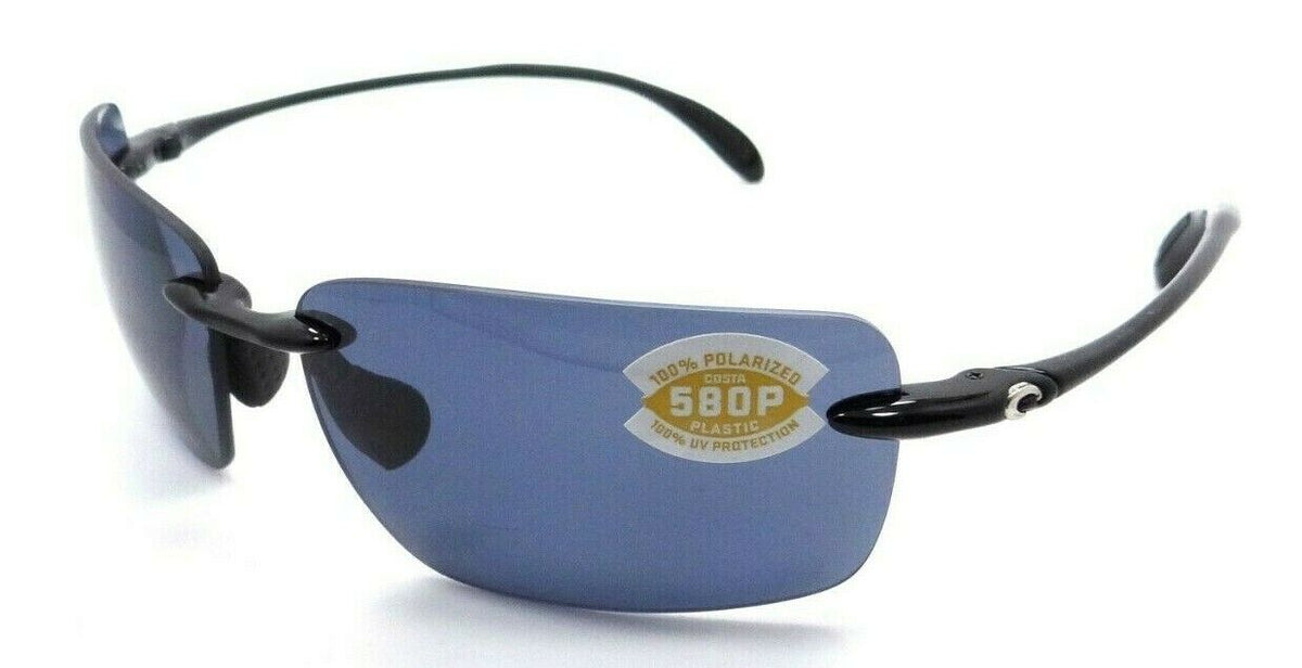 Costa Del Mar Sunglasses Gulf Shore GSH 11 OGP Shiny Black / Gray 580P-097963554909-classypw.com-1