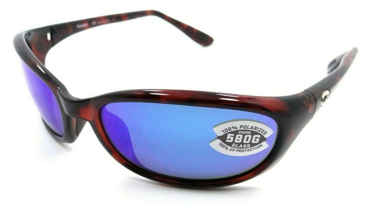 Costa Del Mar Sunglasses Harpoon 61-18-130 Tortoise / Blue Mirror 580G Glass-0097963110686-classypw.com-1