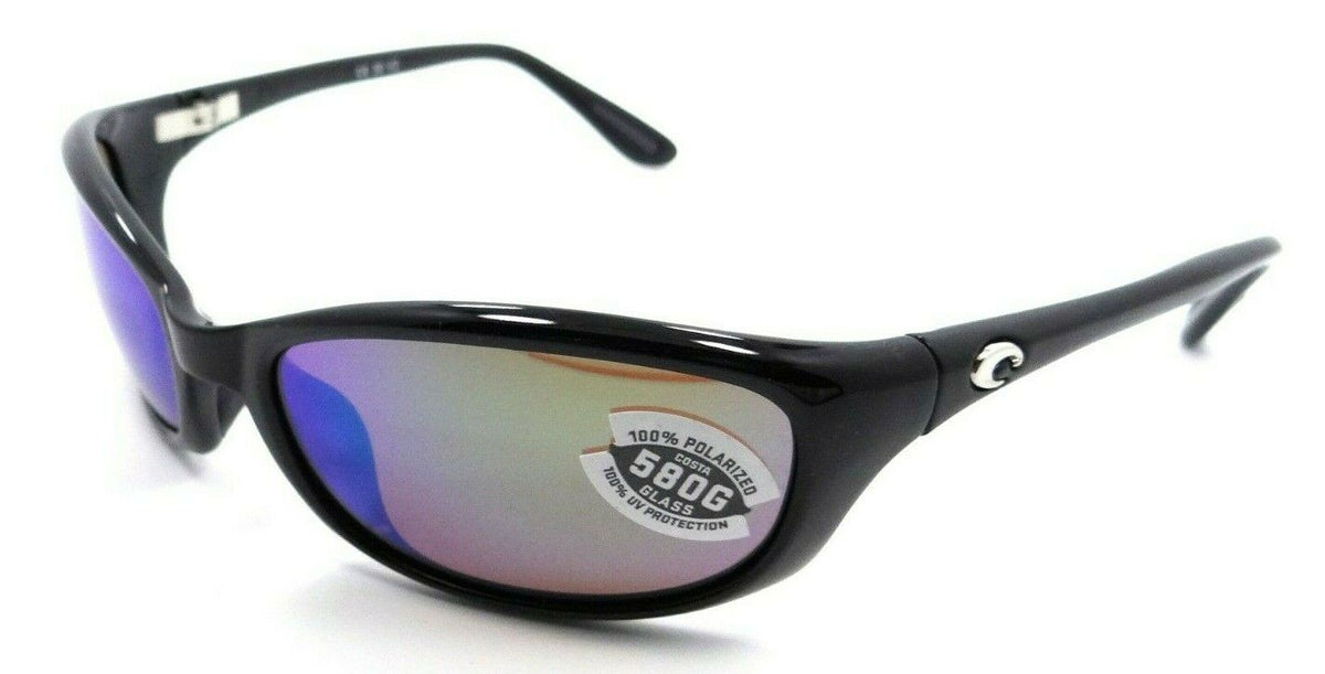 Costa Del Mar Sunglasses Harpoon 62-19-130 Black / Green Mirror 580G Glass-097963111676-classypw.com-1