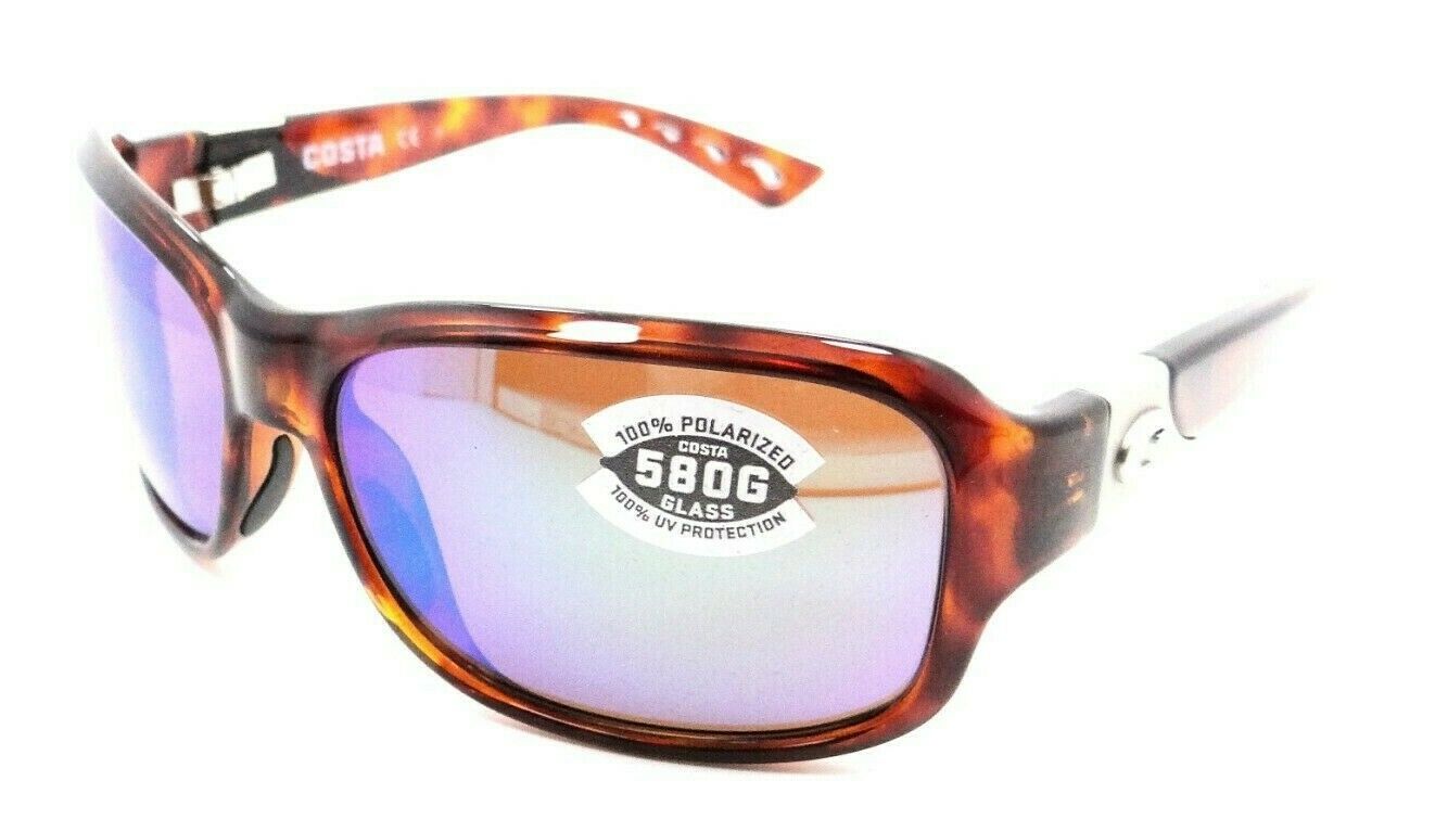 Costa Del Mar Sunglasses Inlet Tortoise / Copper Green Mirror 580G Glass-097963496537-classypw.com-1