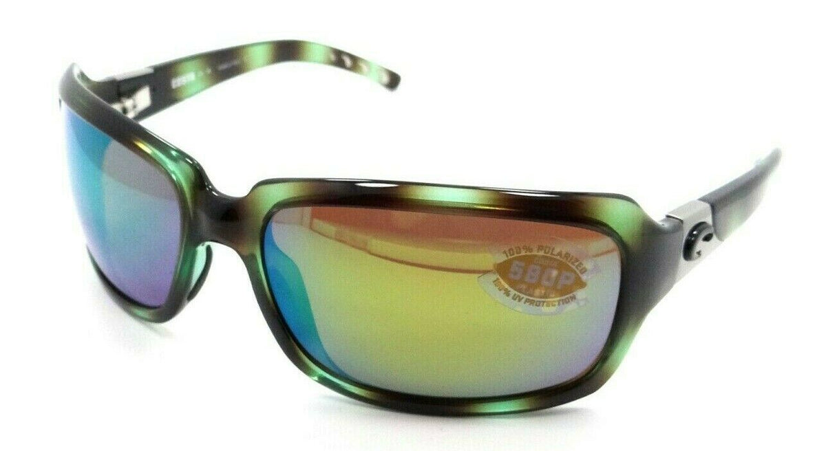 Costa Del Mar Sunglasses Isabela 64-16-120 Shiny Seagrass / Green Mirror 580P-097963554978-classypw.com-1