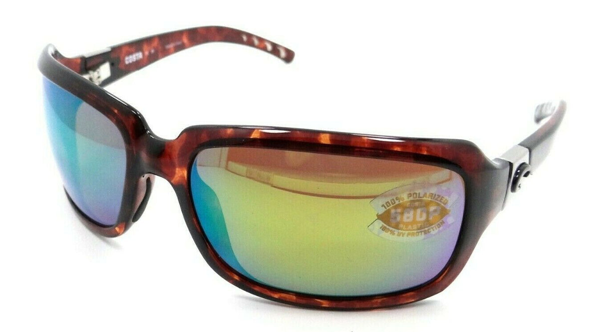 Costa Del Mar Sunglasses Isabela 64-16-120 Tortoise / Green Mirror 580P-097963516402-classypw.com-1