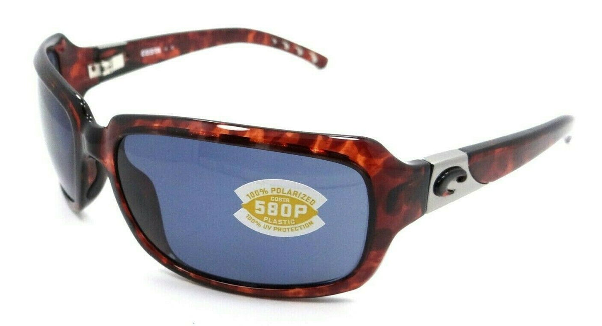 Costa Del Mar Sunglasses Isabela IB 10 67-15-115 Tortoise / Grey 580P Polarized-097963475532-classypw.com-1