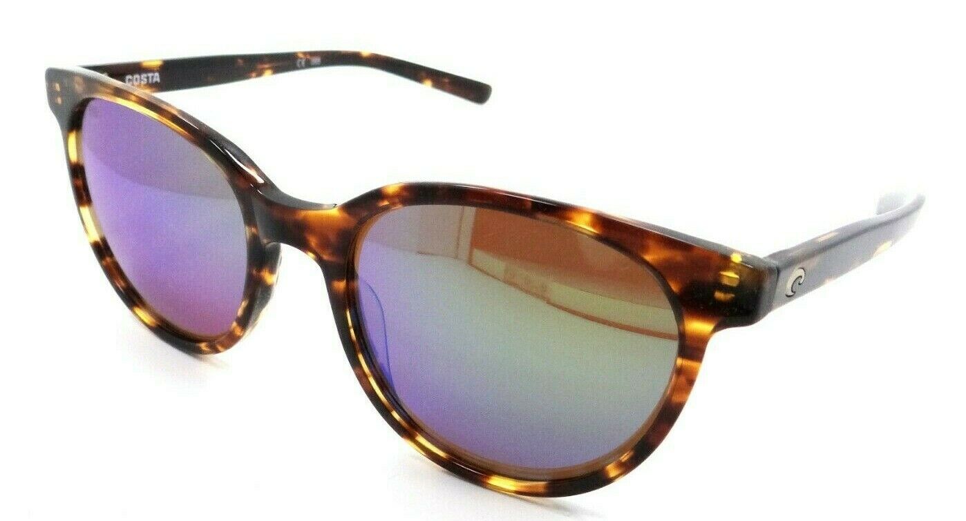 Costa Del Mar Sunglasses Isla ISA 10 Shiny Tortoise / Green Mirror 580G Glass-097963820301-classypw.com-1
