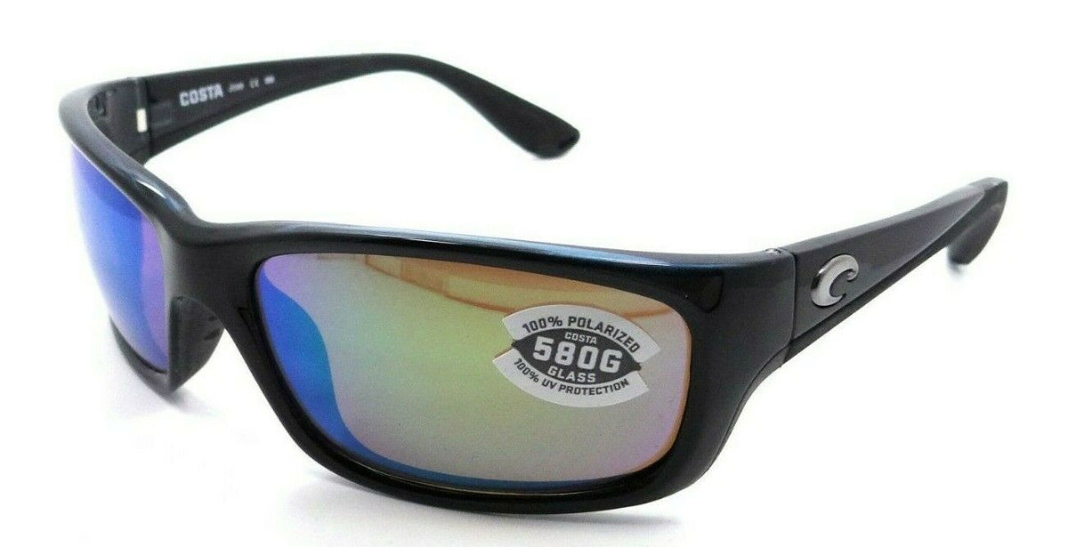 Costa Del Mar Sunglasses Jose 62-16-130 Black / Green Mirror 580G Glass-097963472517-classypw.com-1