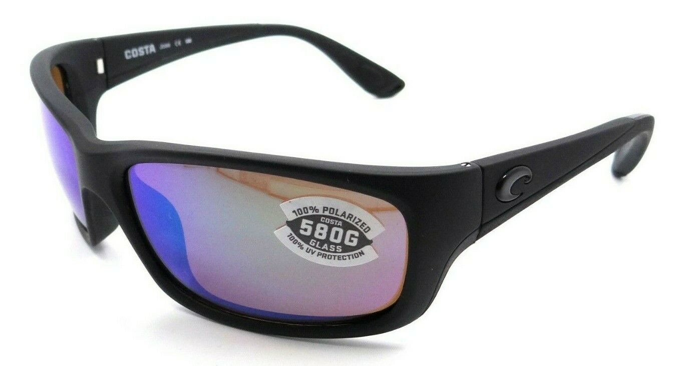 Costa Del Mar Sunglasses Jose 62-16-130 Blackout / Green Mirror 580G Glass-097963525497-classypw.com-1