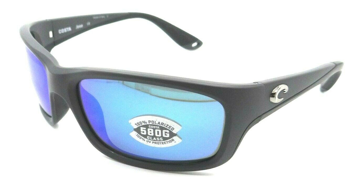 Costa Del Mar Sunglasses Jose 62-16-130 Matte Gray / Blue Mirror 580G Glass-0097963549134-classypw.com-1