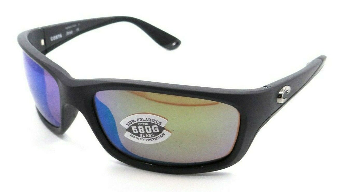 Costa Del Mar Sunglasses Jose 62-16-130 Matte Gray / Green Mirror 580G Glass-097963549189-classypw.com-1