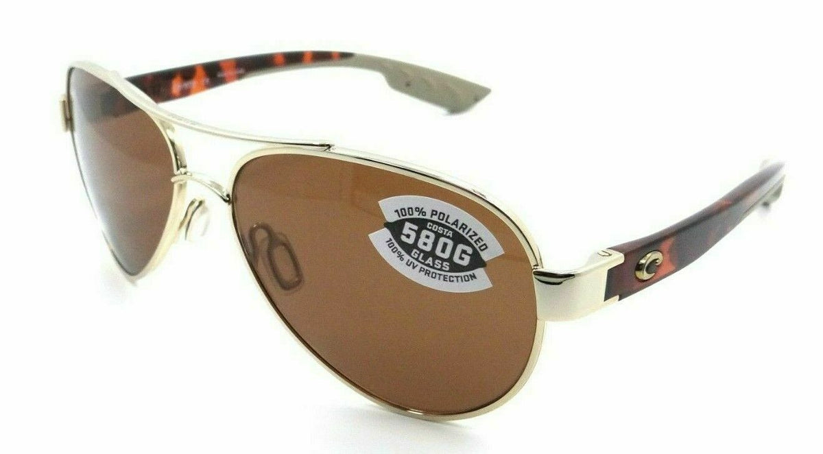 Costa Del Mar Sunglasses Loreto 56-14-126 Rose Gold / Copper 580G Glass-097963526890-classypw.com-1