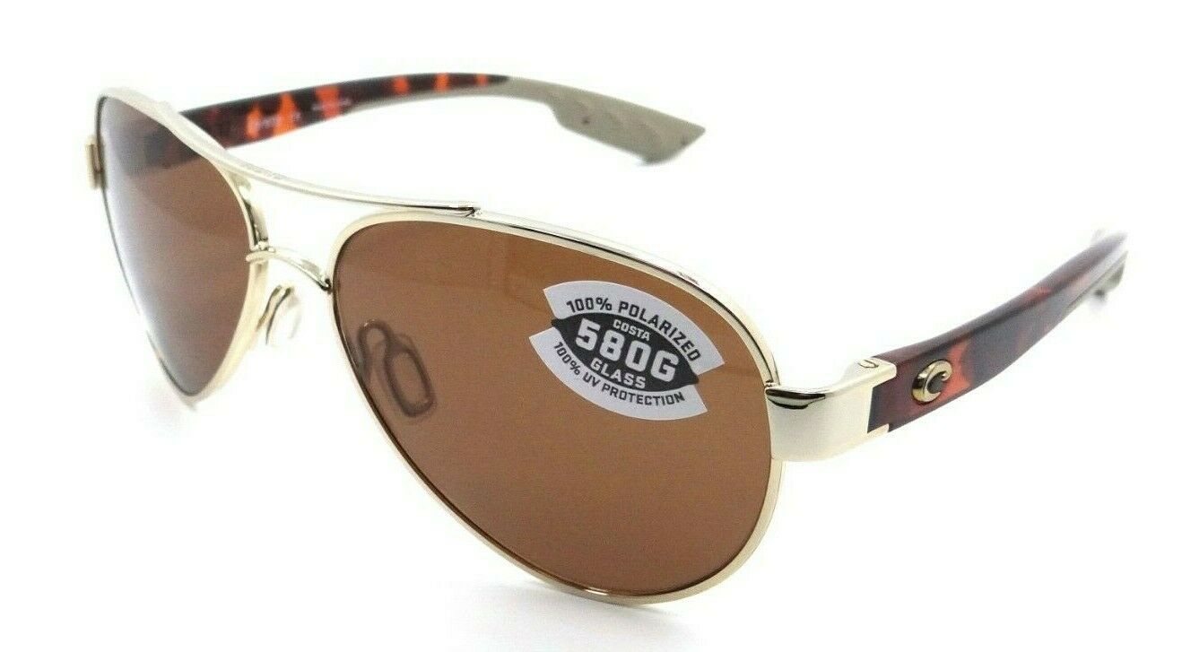 Costa Del Mar Sunglasses Loreto 56-14-126 Rose Gold / Copper 580G Glass-097963526890-classypw.com-1
