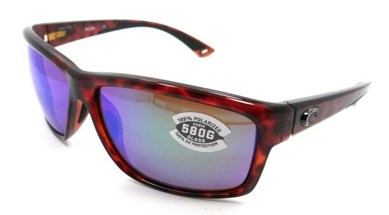 Costa Del Mar Sunglasses Mag Bay 63-13-130 Tortoise / Green Mirror 580G Glass-097963521987-classypw.com-1